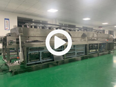 Vacuum Reflow Oven Hood Opening